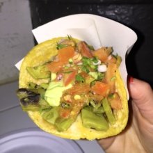 Gluten-free taco from Los Tacos No. 1